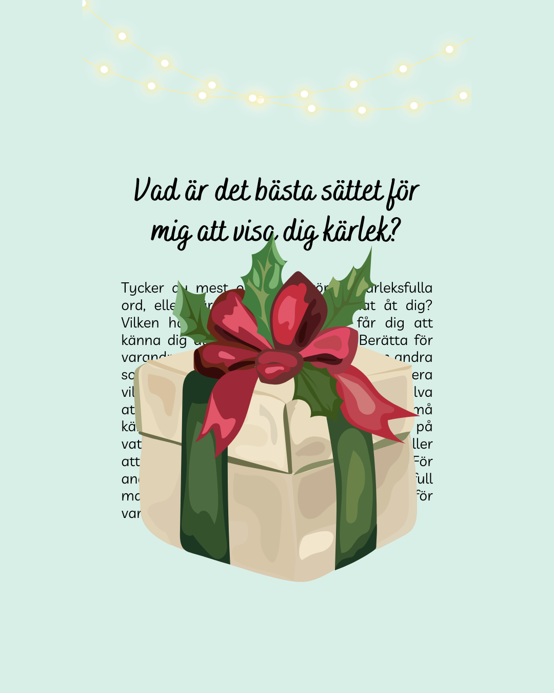 Kärleksjulkalender 2024
